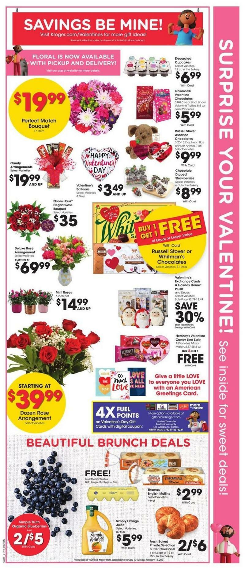 Kroger Weekly Ad from February 10