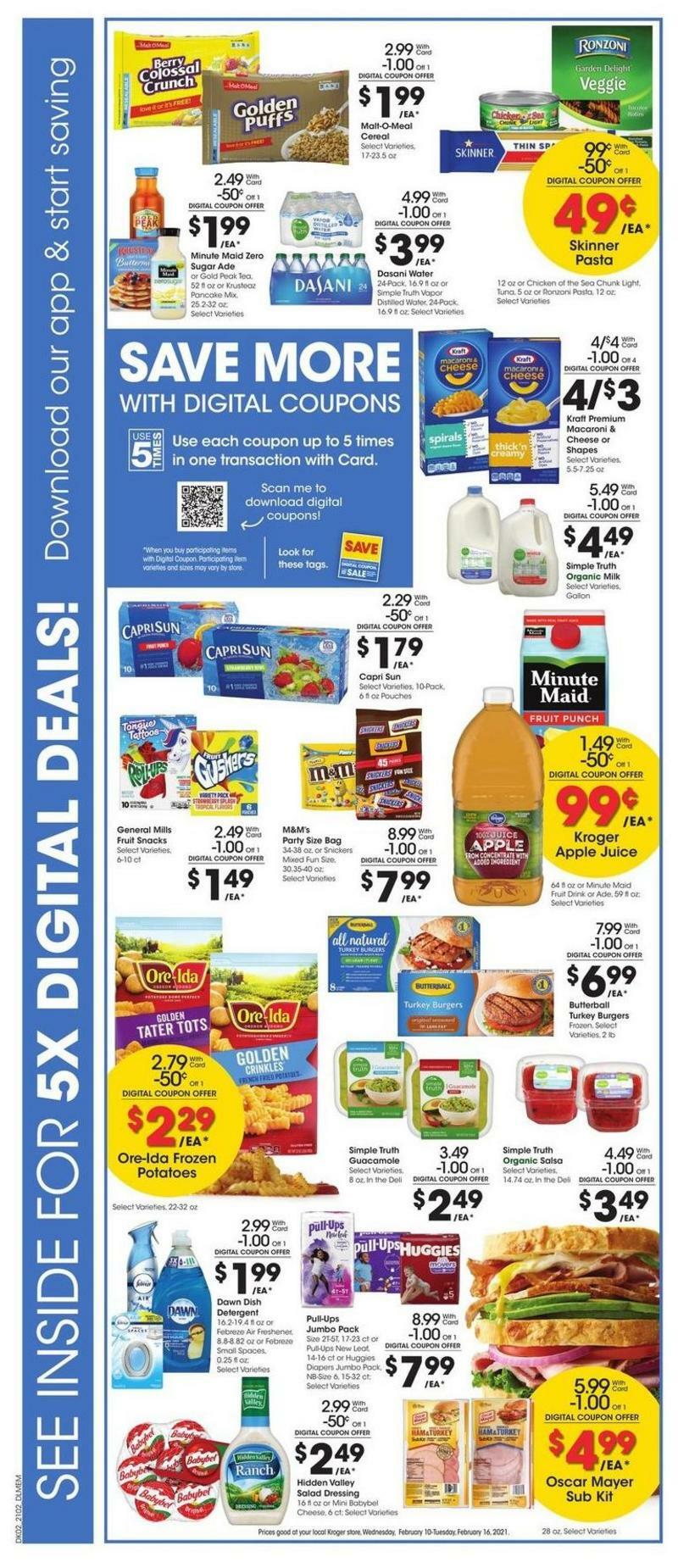 Kroger Weekly Ad from February 10