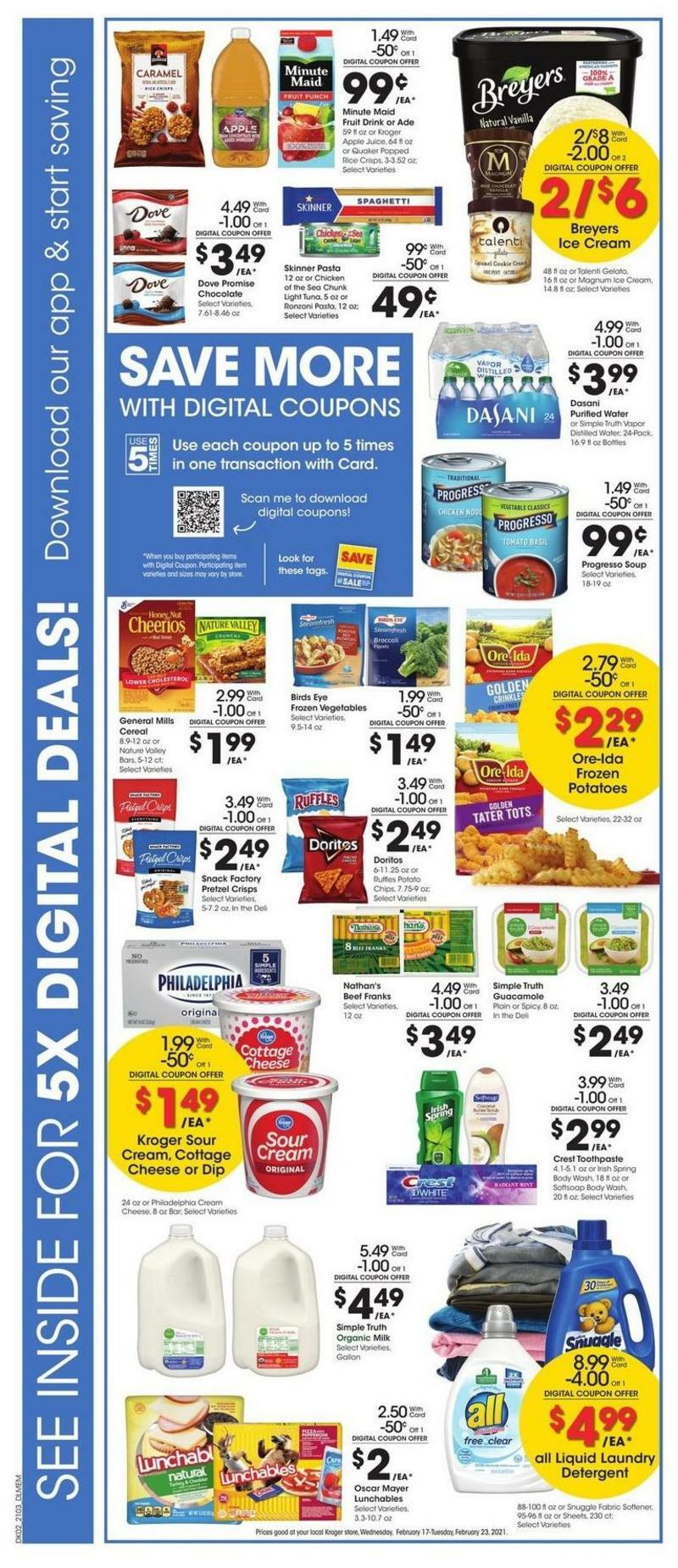Kroger Weekly Ad from February 17
