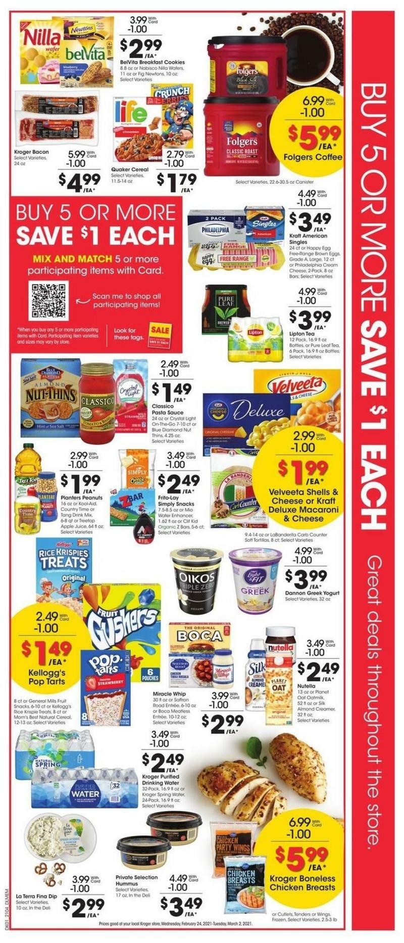Kroger Weekly Ad from February 24
