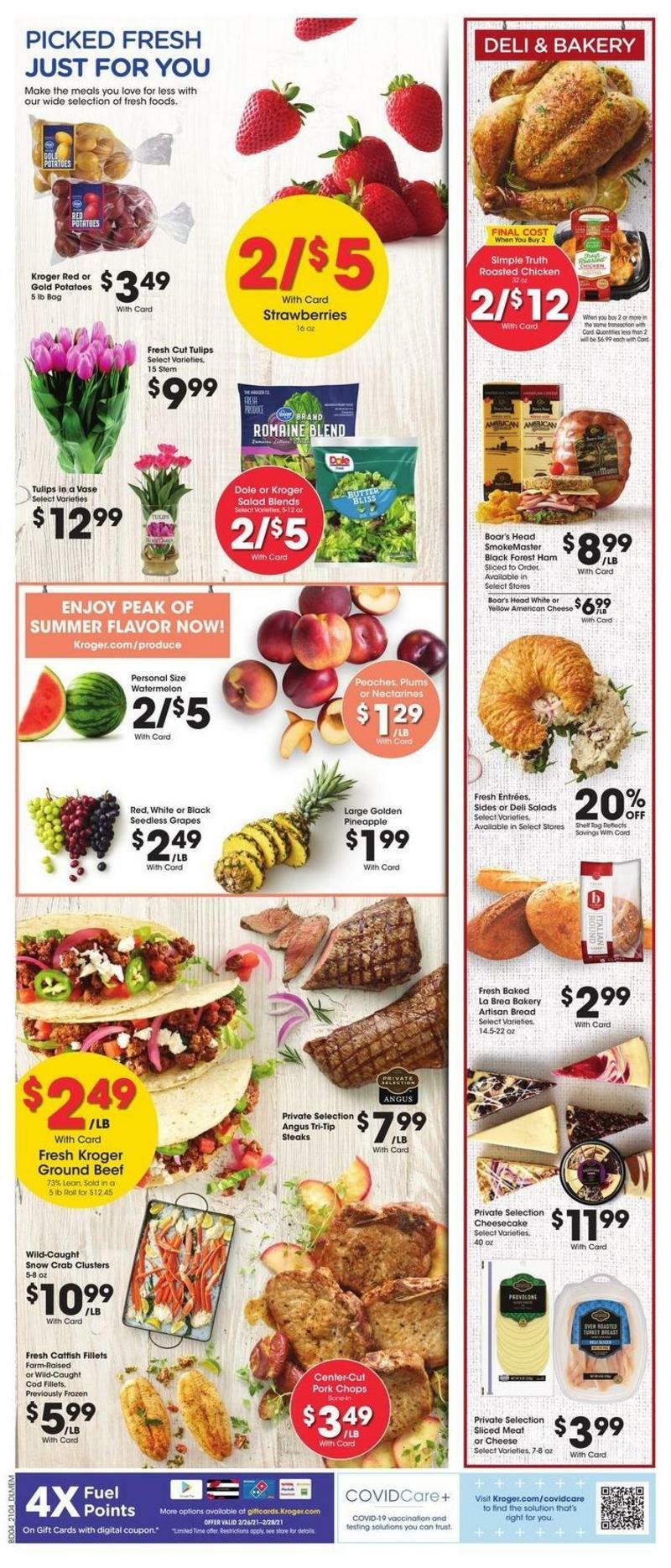 Kroger Weekly Ad from February 24