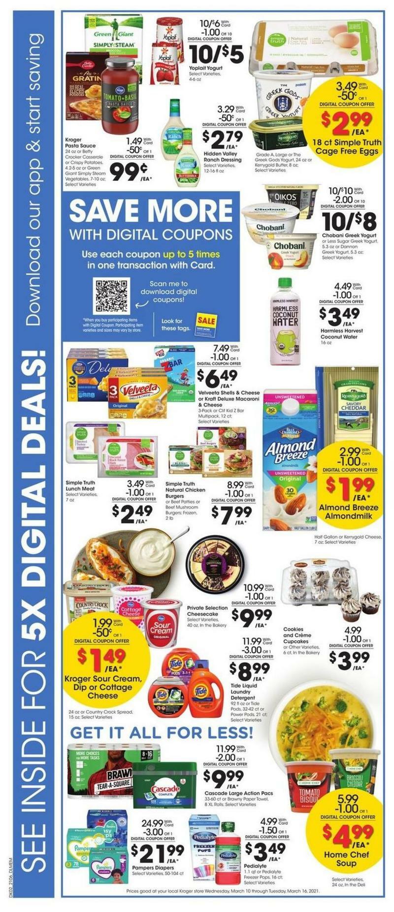 Kroger Weekly Ad from March 10