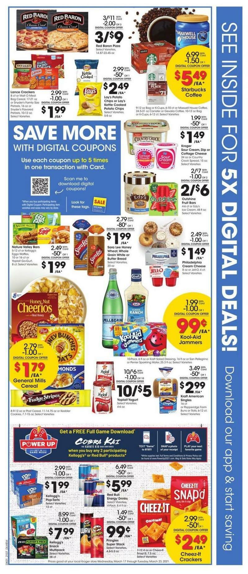 Kroger Weekly Ad from March 17