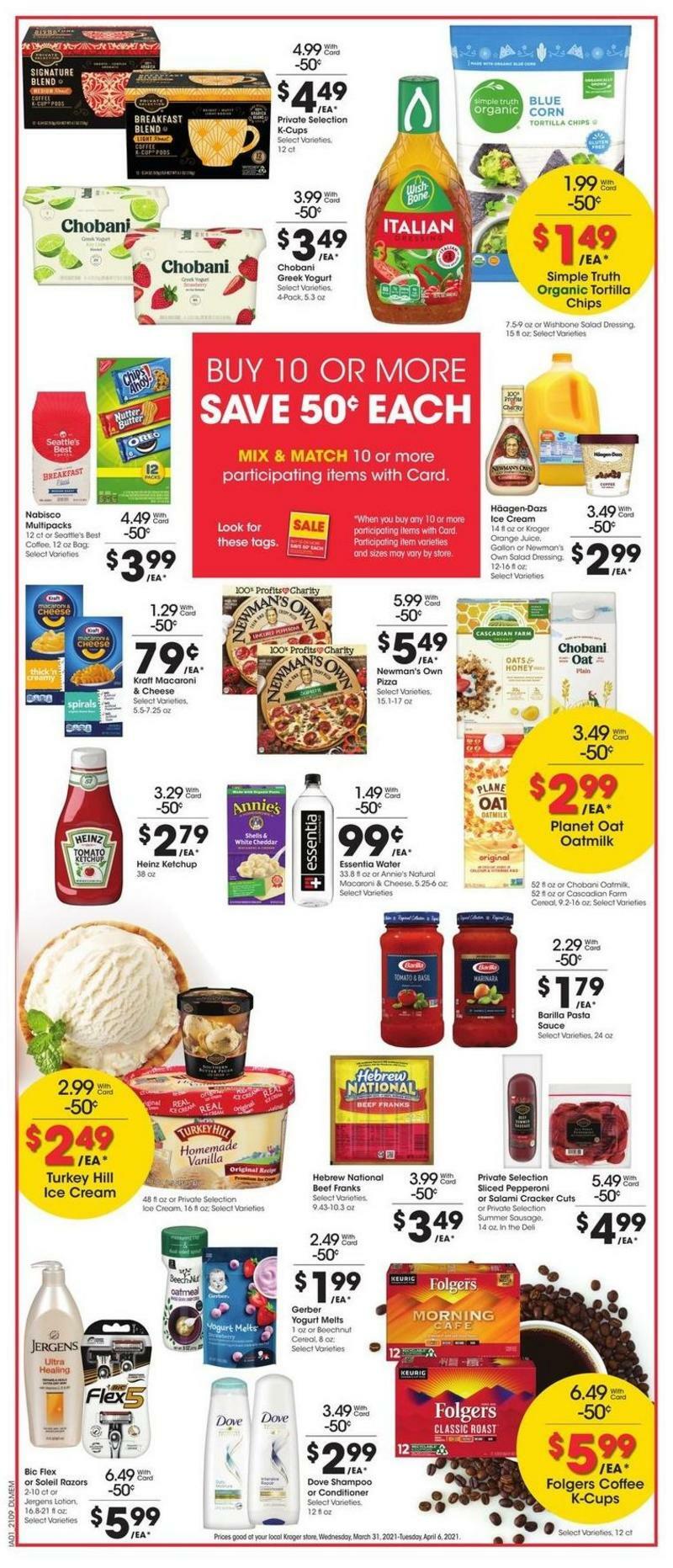 Kroger Weekly Ad from March 31