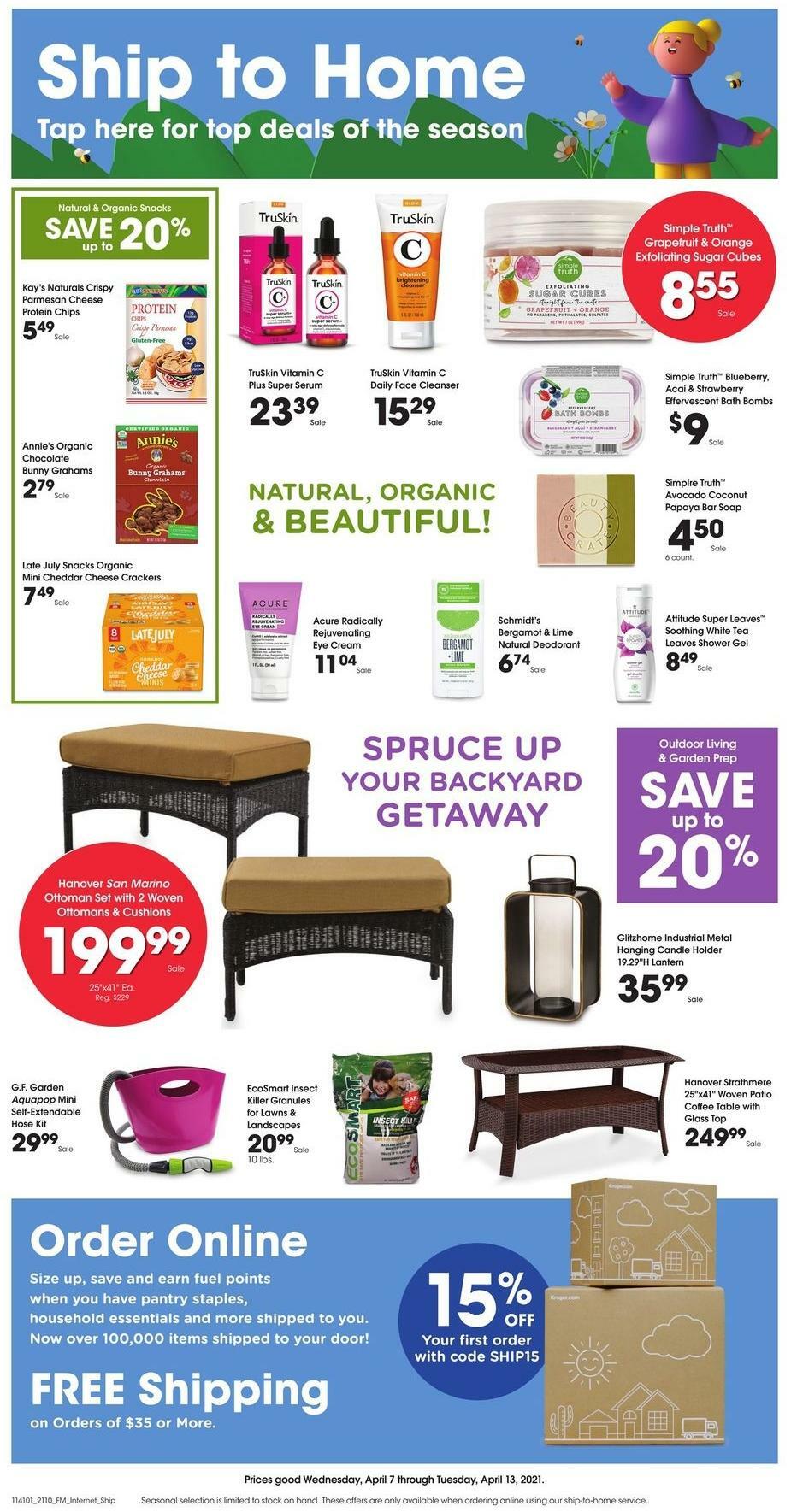 Kroger Weekly Ad from April 7