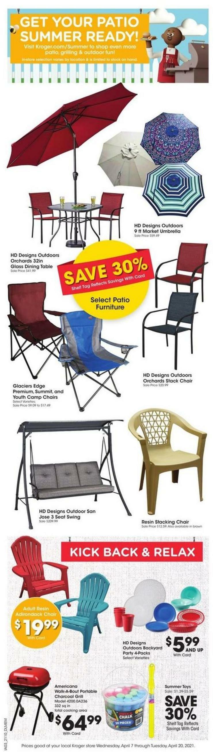 Kroger Weekly Ad from April 7