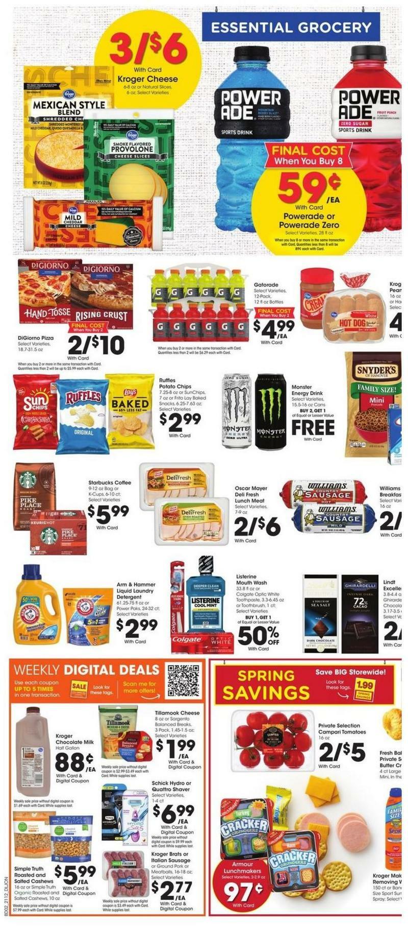 Kroger Weekly Ad from April 21