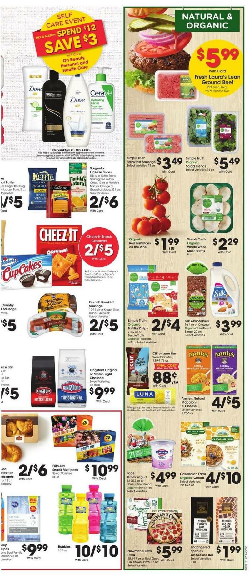 Kroger Weekly Ad from April 21