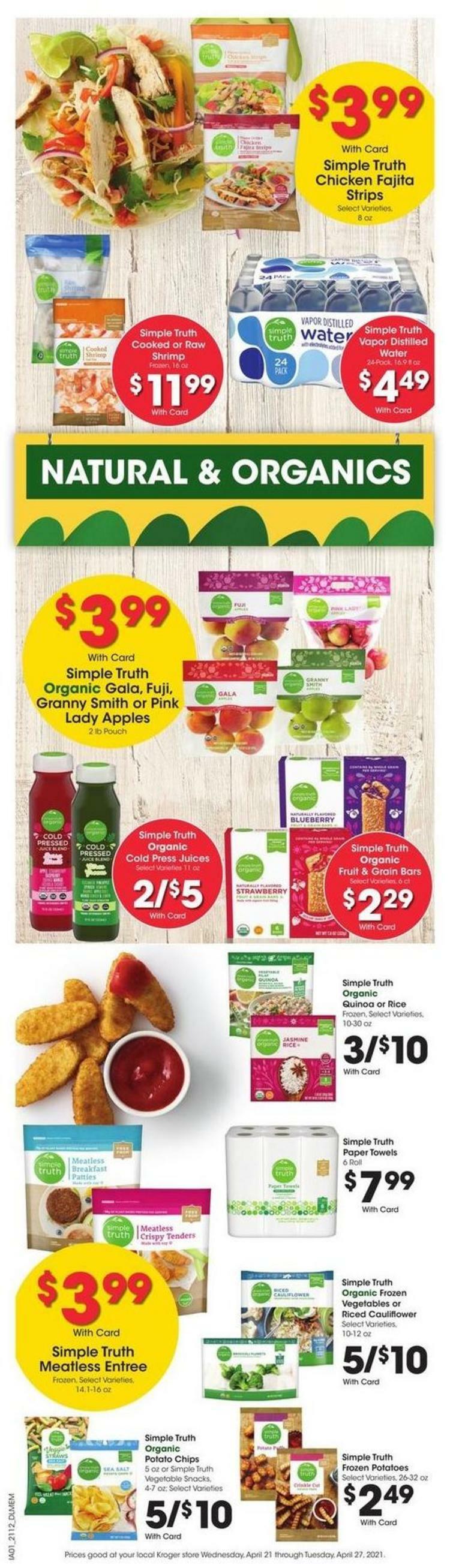 Kroger Weekly Ad from April 21