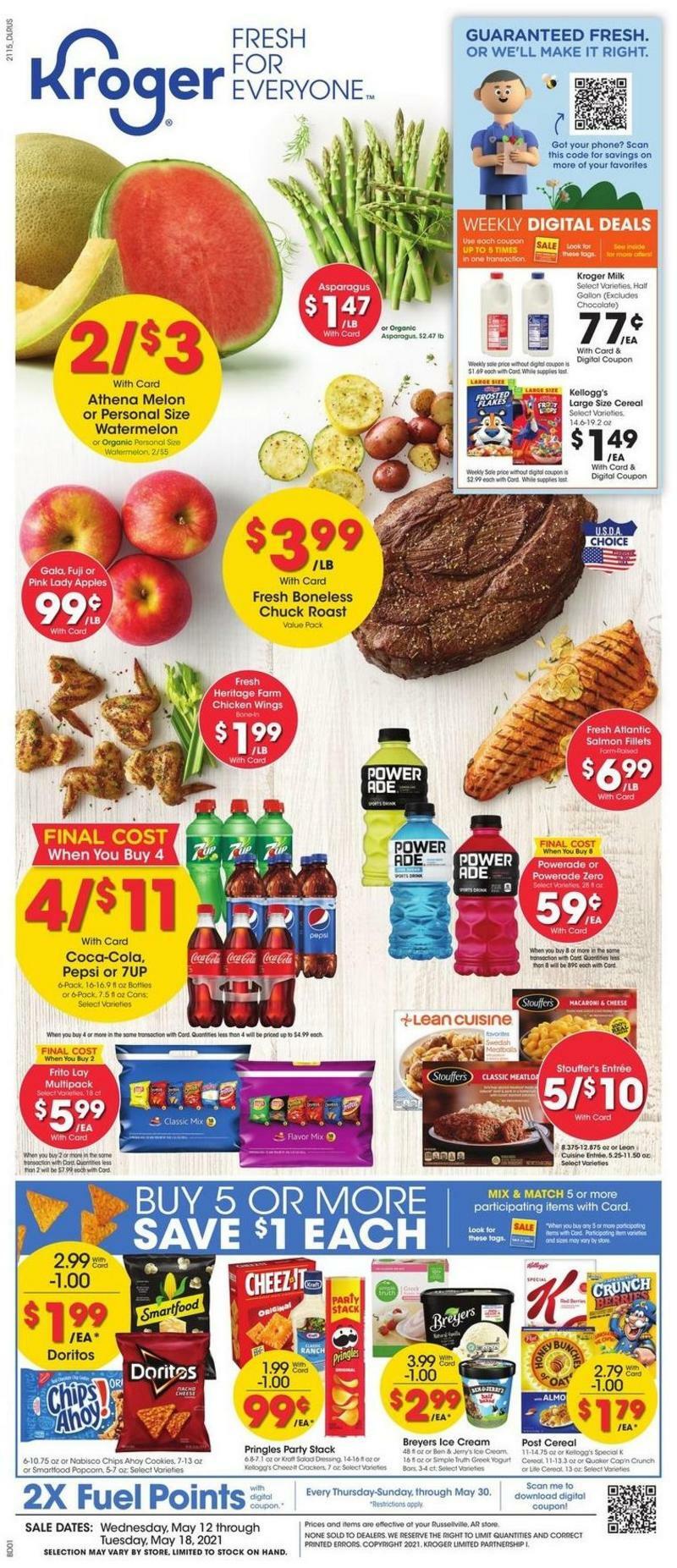 Kroger Weekly Ad from May 12