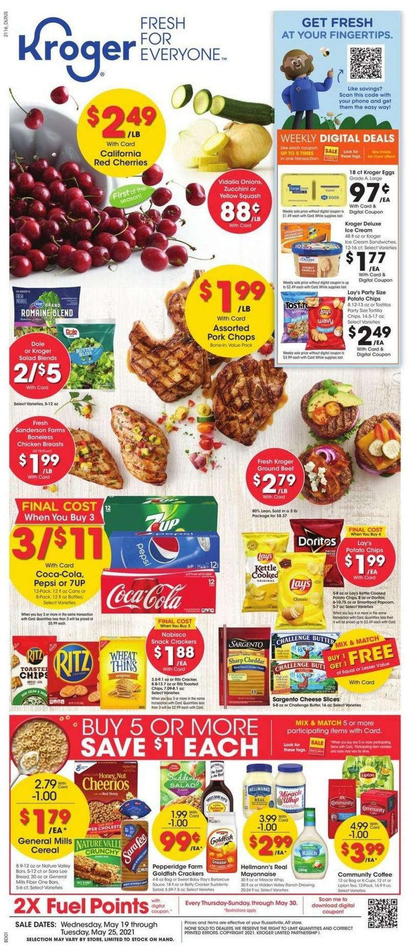 Kroger Weekly Ad from May 19