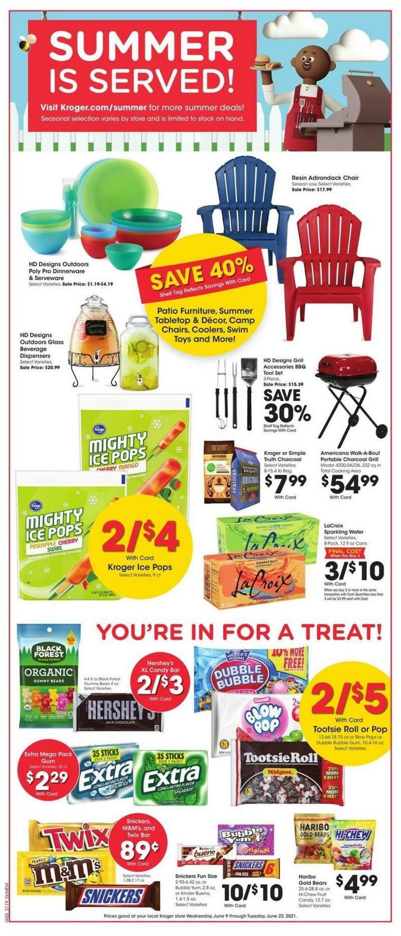 Kroger Weekly Ad from June 9