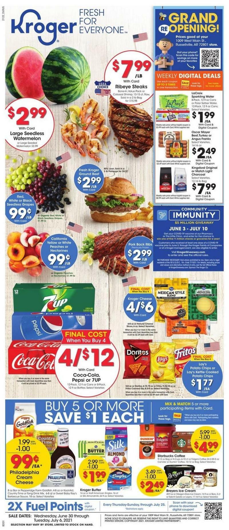 Kroger Weekly Ad from June 30