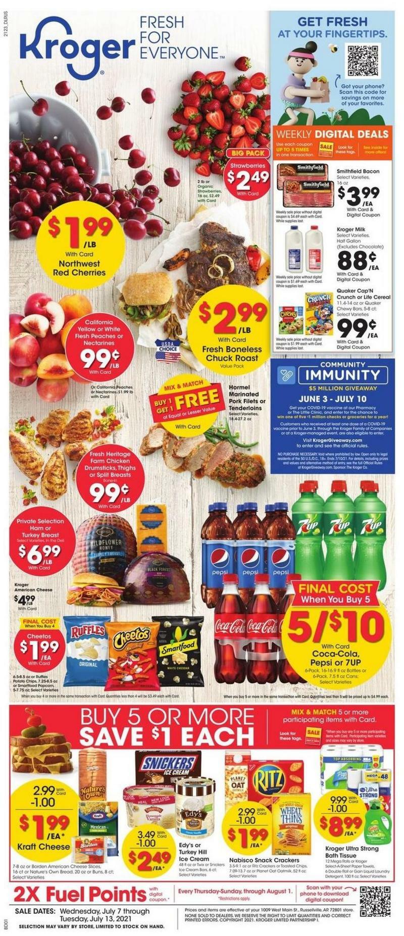 Kroger Weekly Ad from July 7