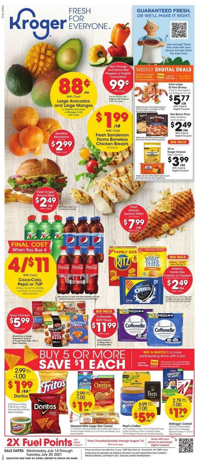 Kroger Weekly Ad from July 14
