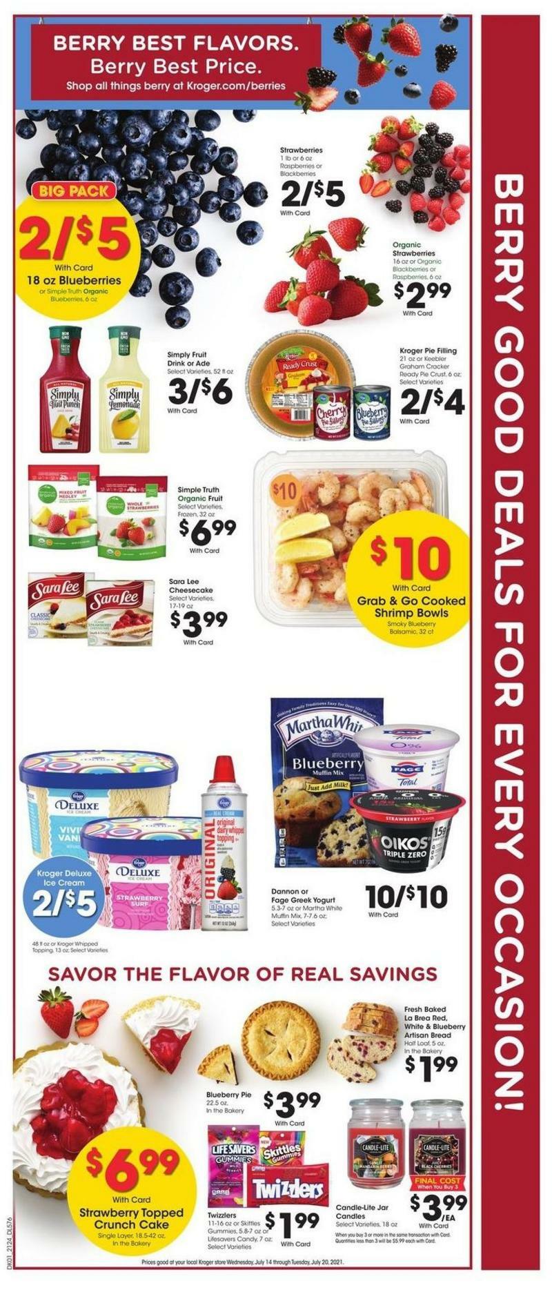 Kroger Weekly Ad from July 14