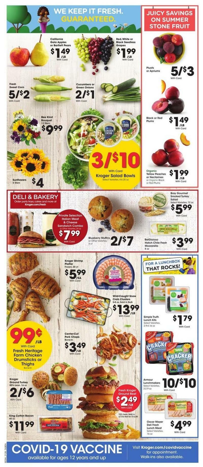 Kroger Weekly Ad from August 11