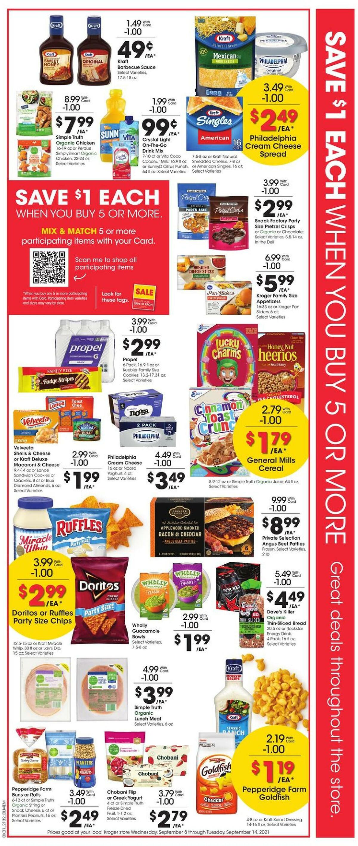 Kroger Weekly Ad from September 8