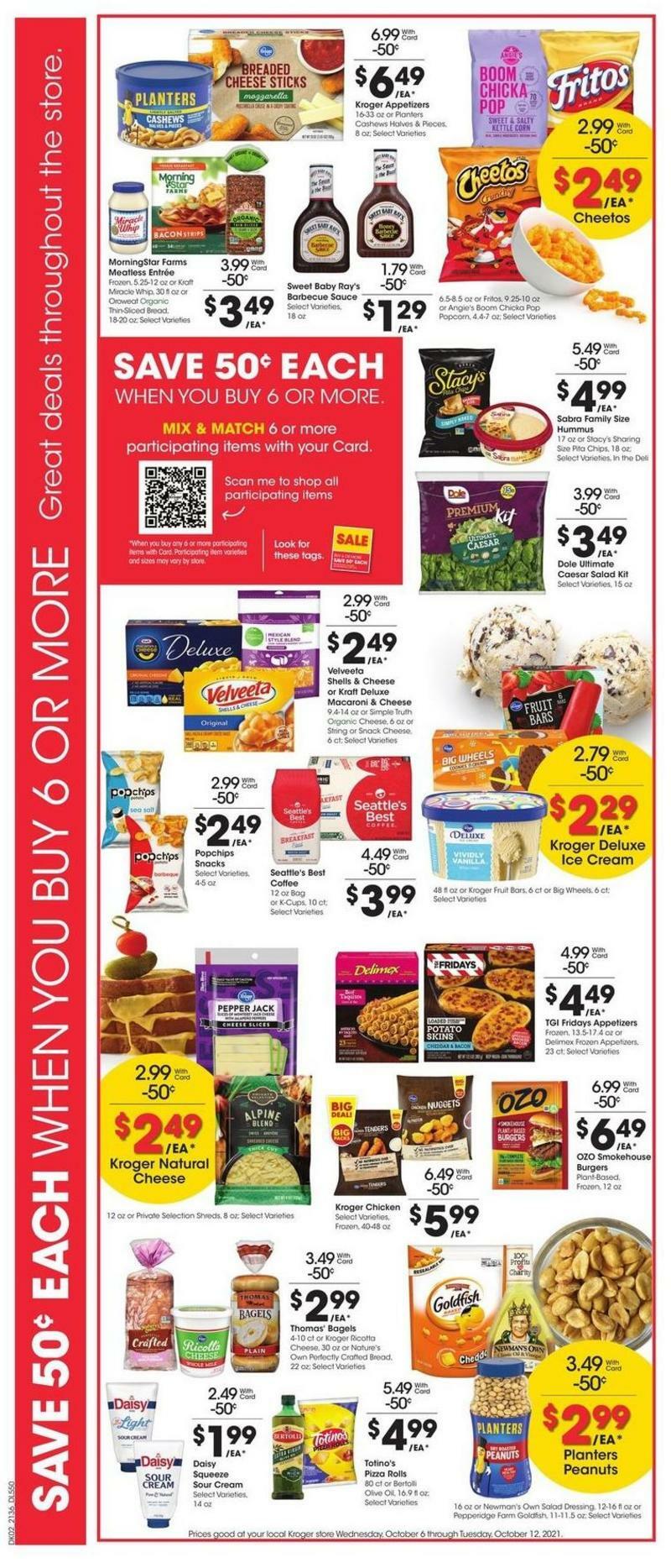 Kroger Weekly Ad from October 6
