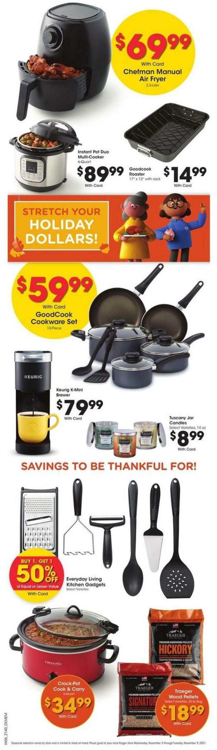 Kroger Weekly Ad from November 3