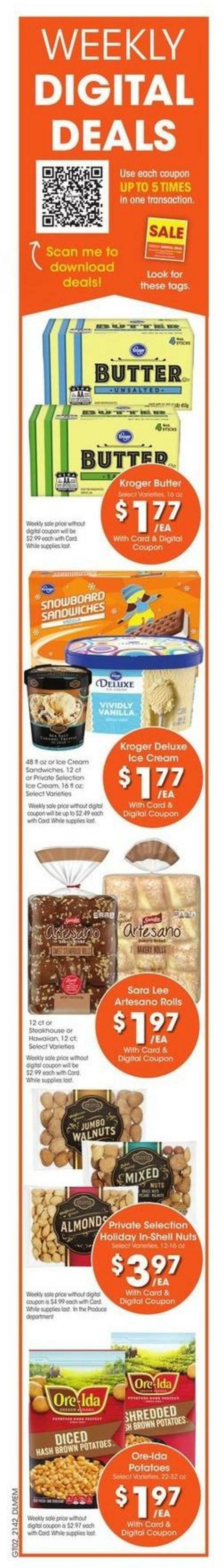 Kroger Weekly Ad from November 17