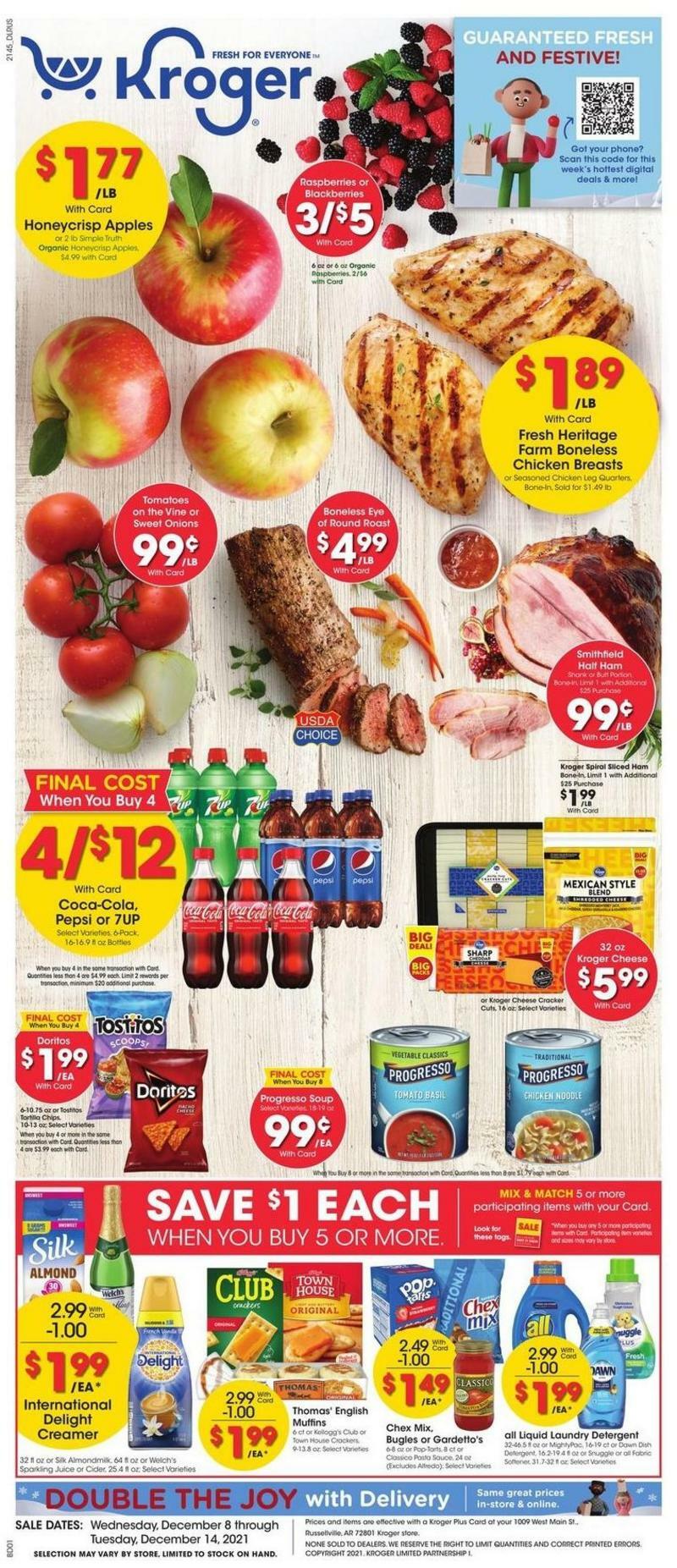 Kroger Weekly Ad from December 8