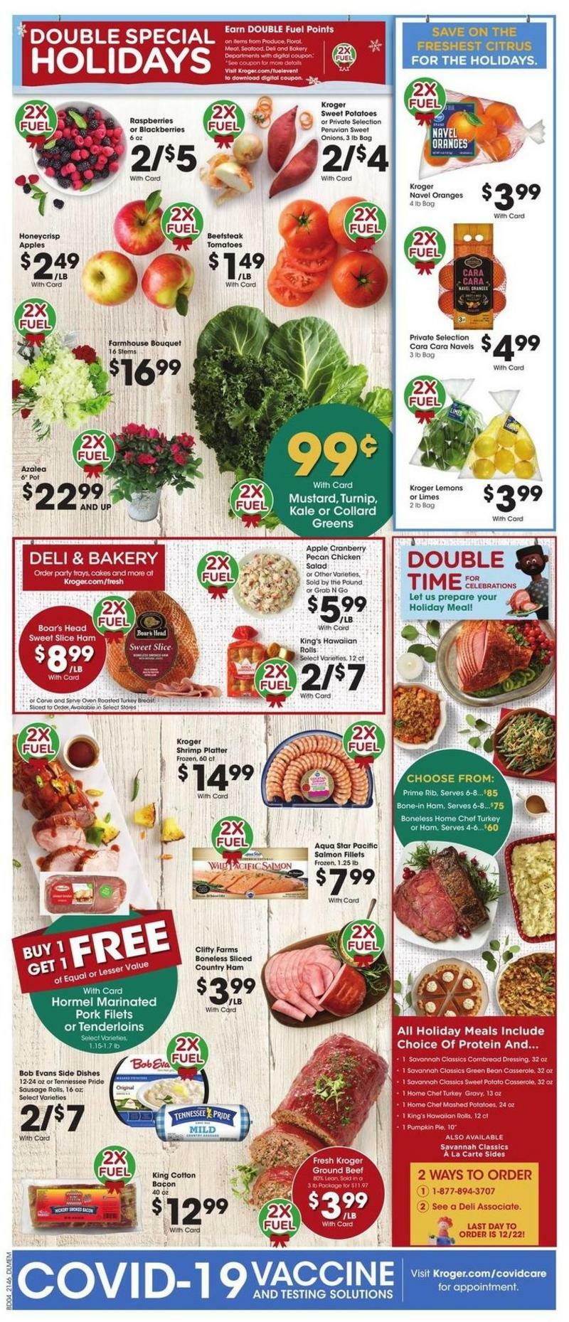 Kroger Weekly Ad from December 15