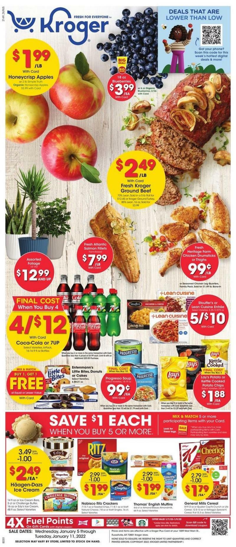 Kroger Weekly Ad from January 5