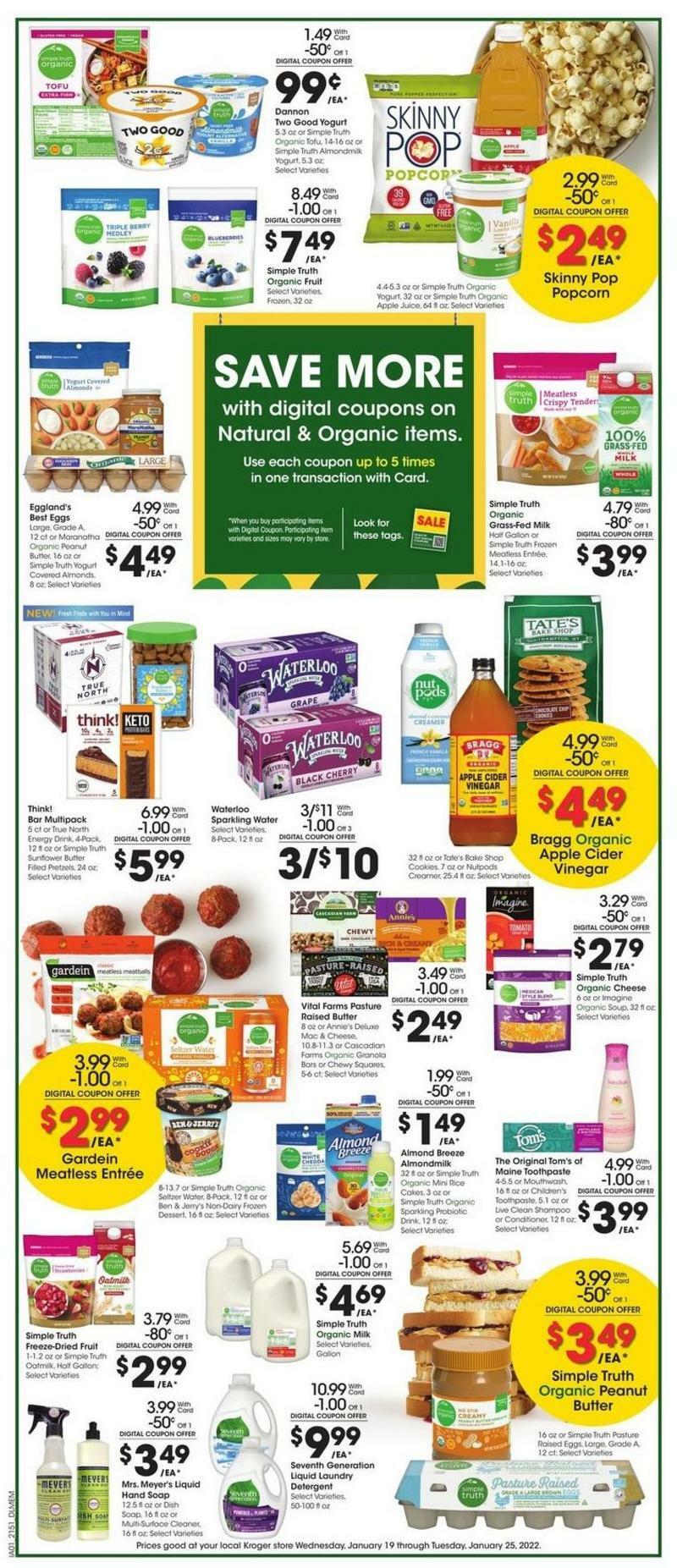 Kroger Weekly Ad from January 19