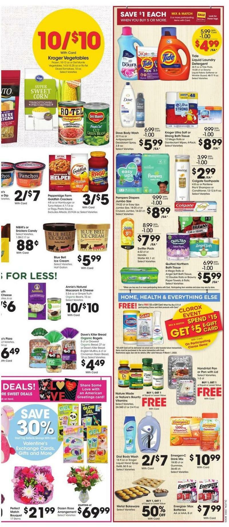 Kroger Weekly Ad from February 9