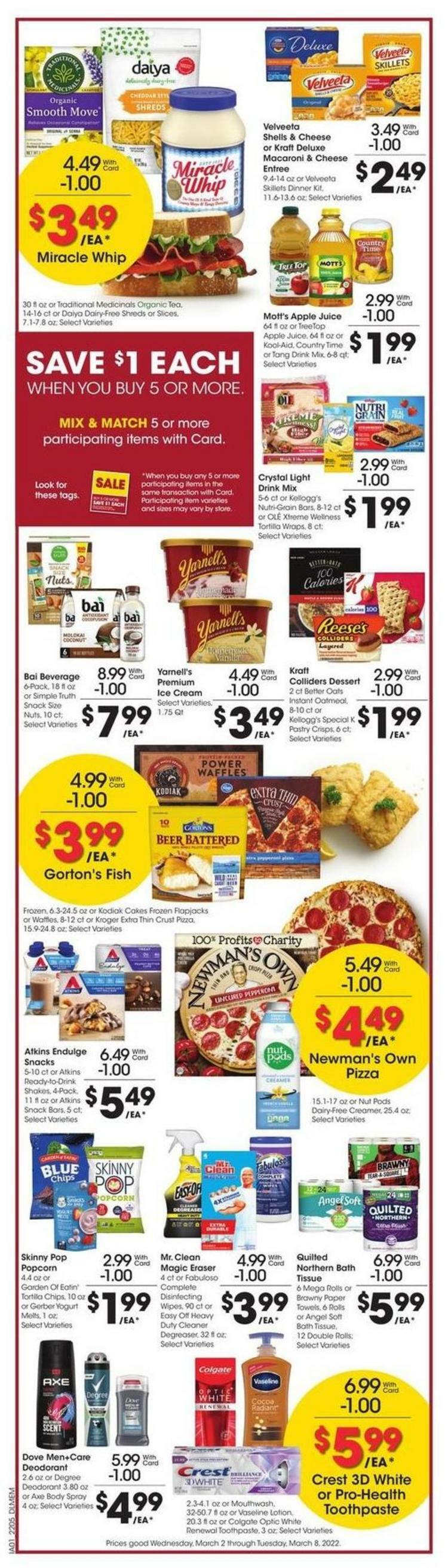 Kroger Weekly Ad from March 2