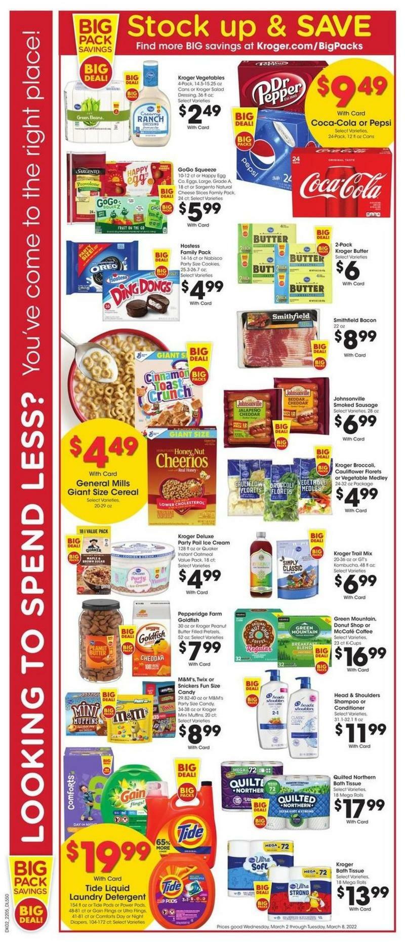 Kroger Weekly Ad from March 2
