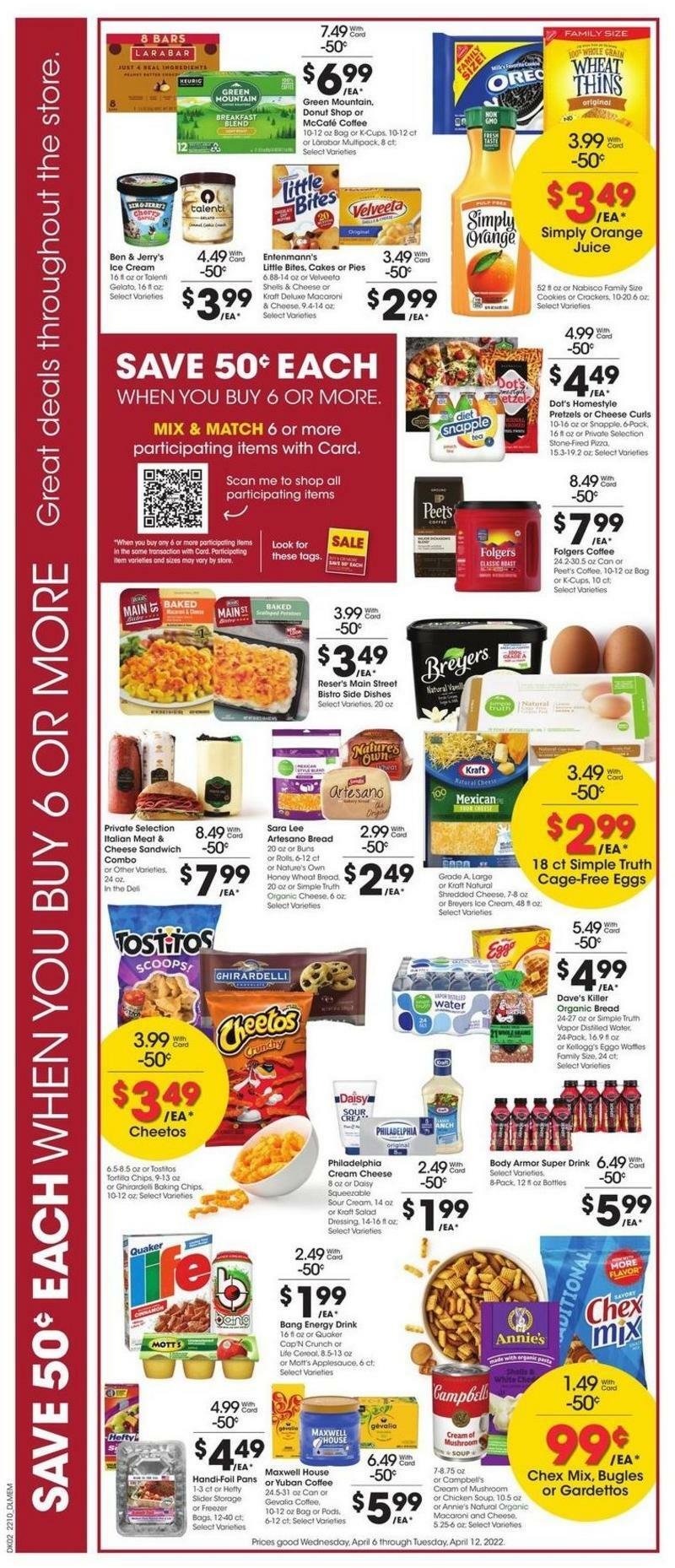 Kroger Weekly Ad from April 6