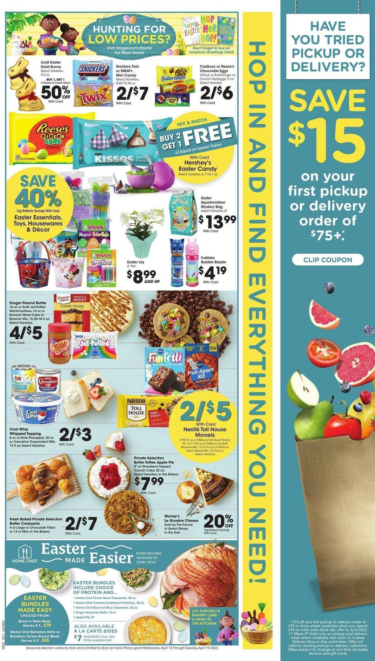 Kroger Weekly Ad from April 13