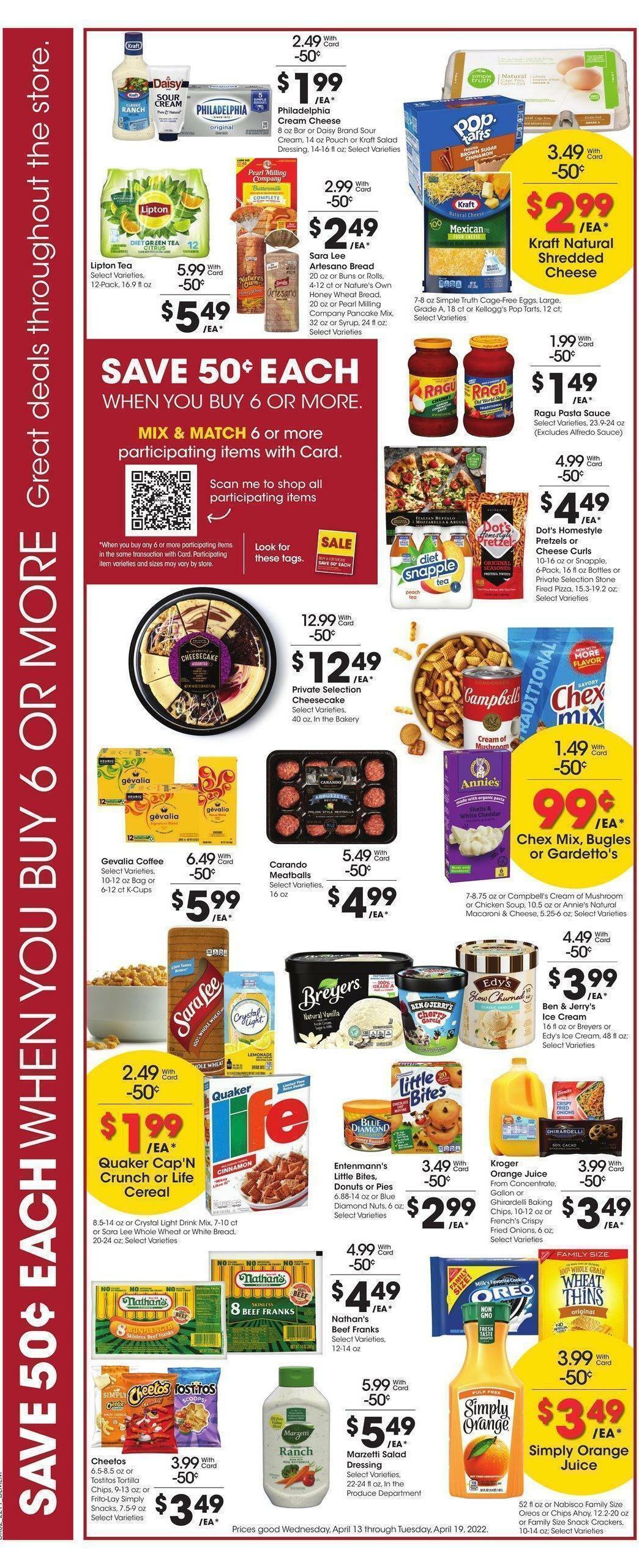 Kroger Weekly Ad from April 13