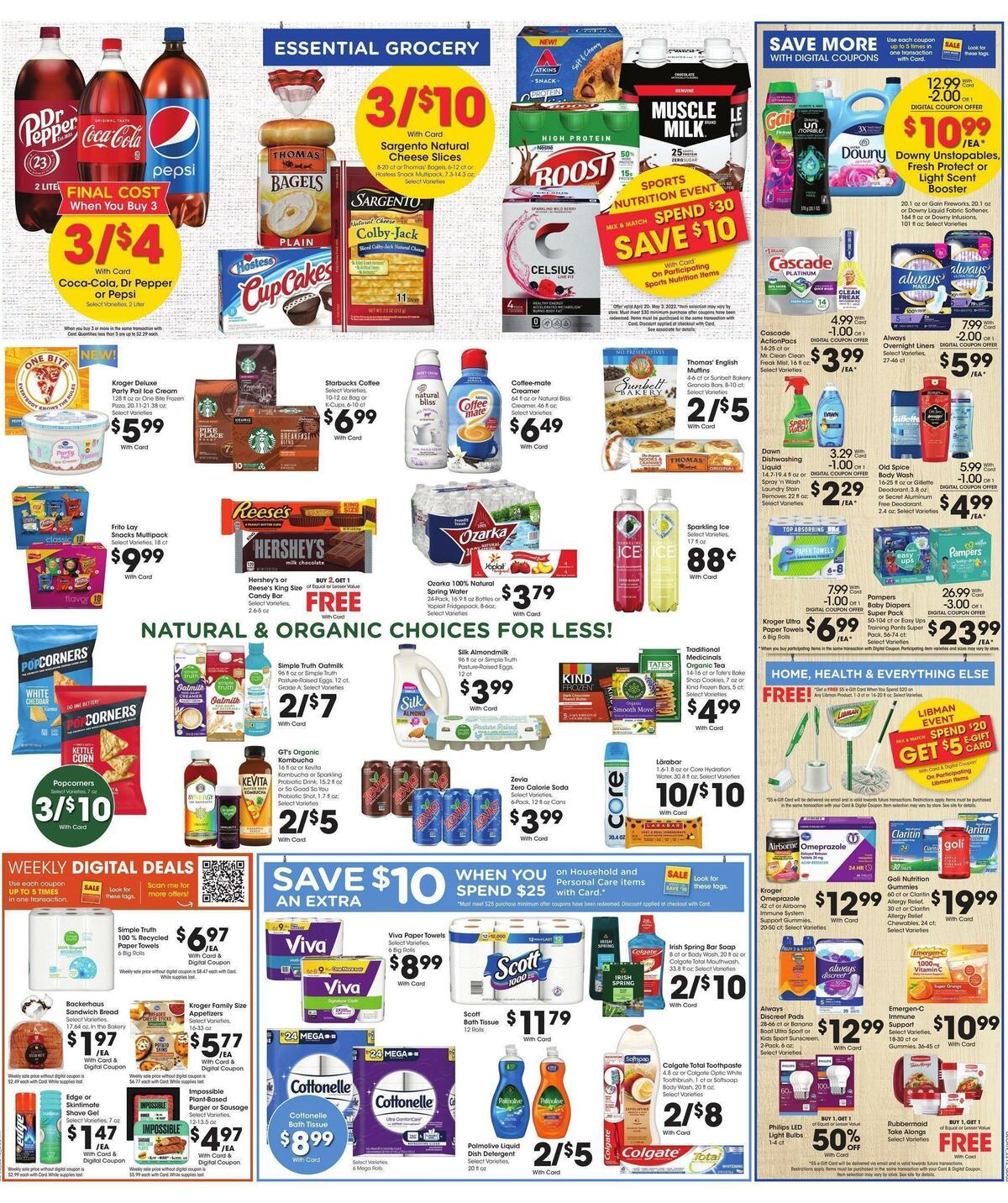Kroger Weekly Ad from April 20