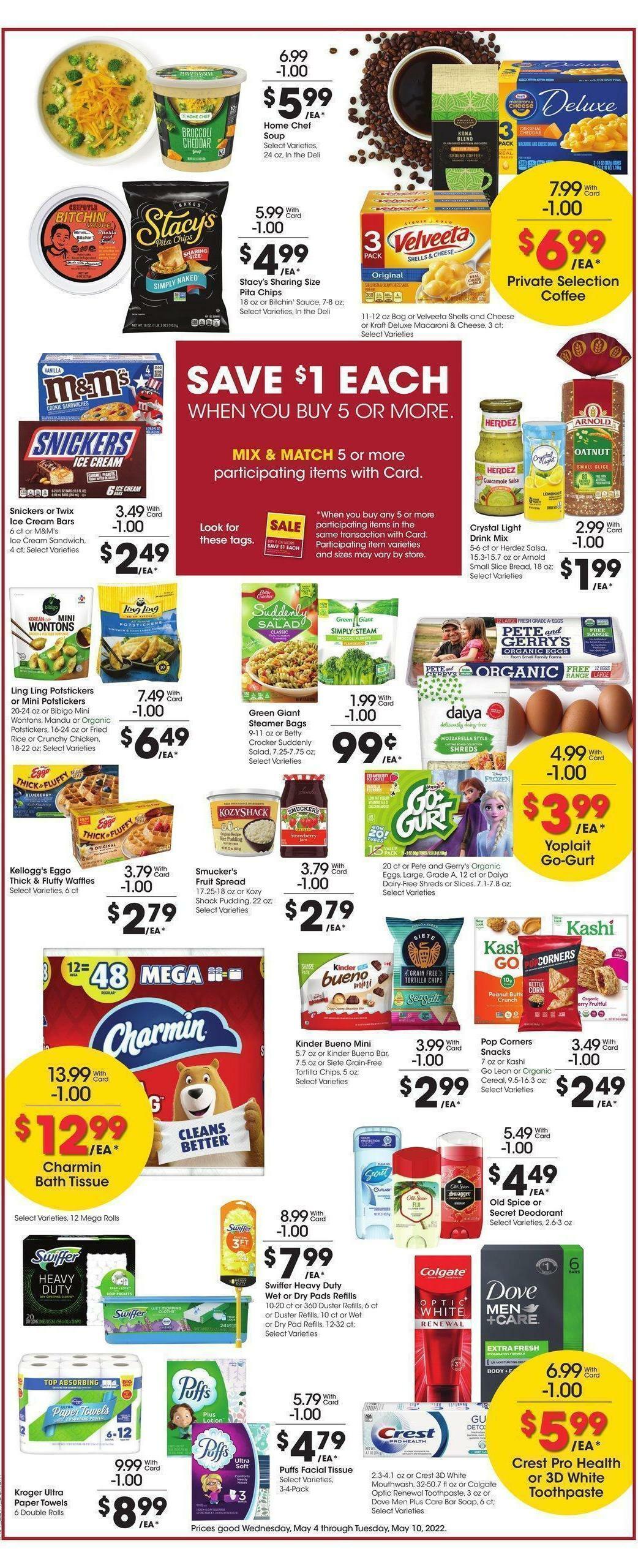 Kroger Weekly Ad from May 4