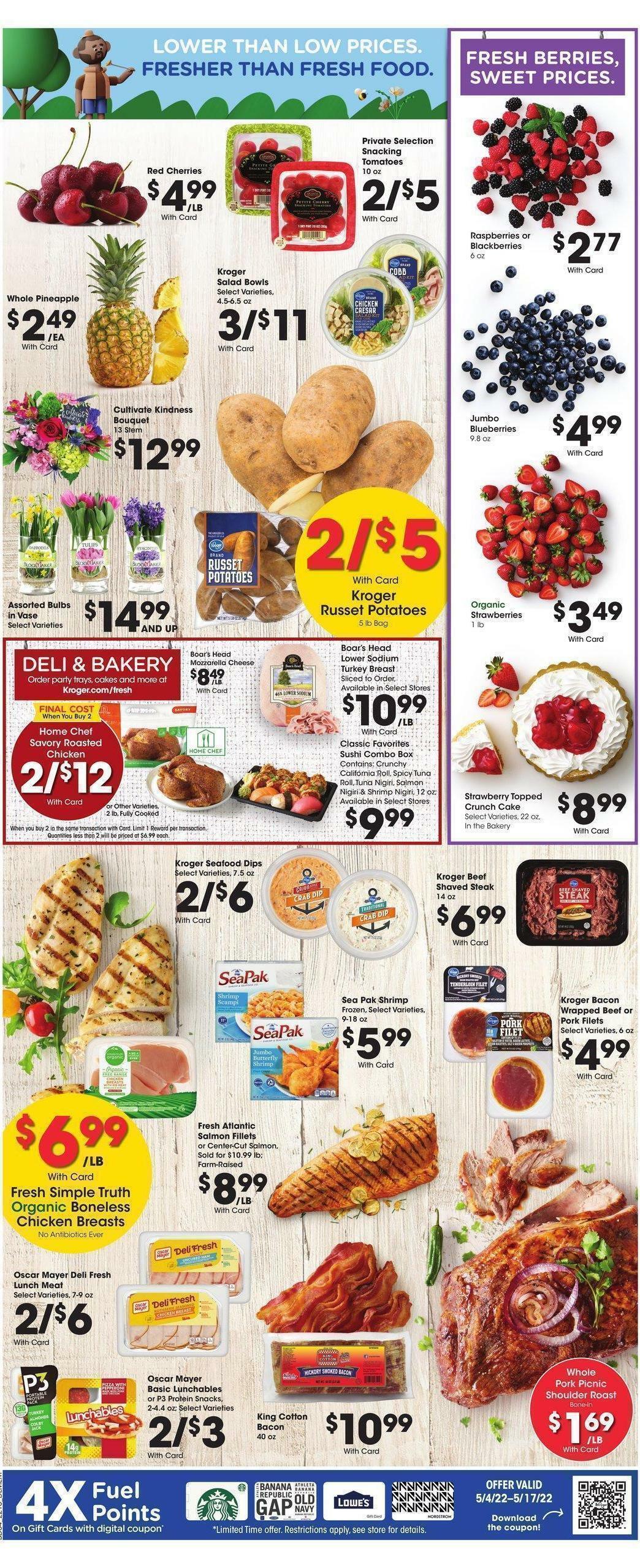 Kroger Weekly Ad from May 11