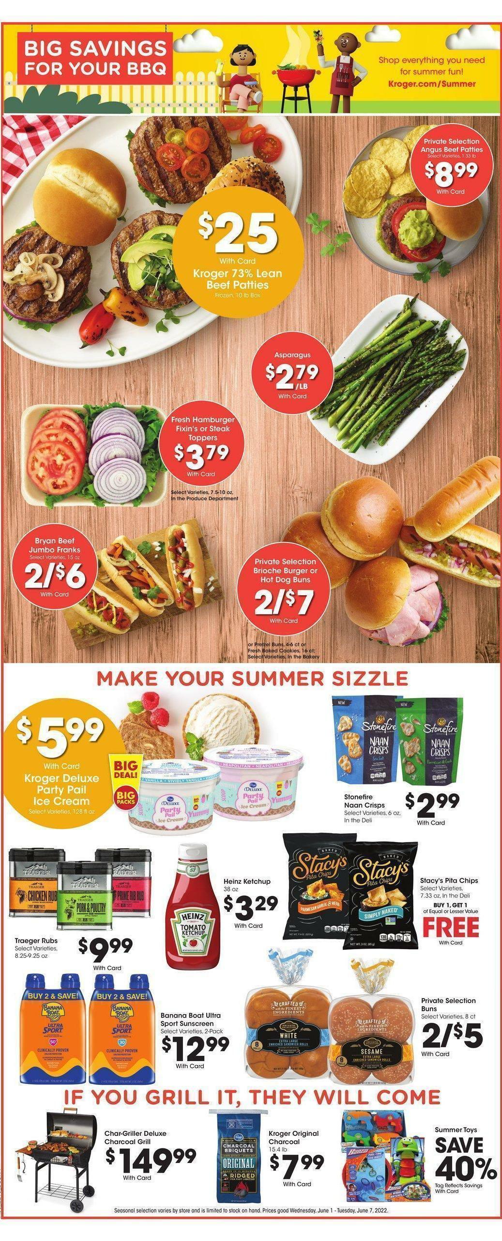 Kroger Weekly Ad from June 1