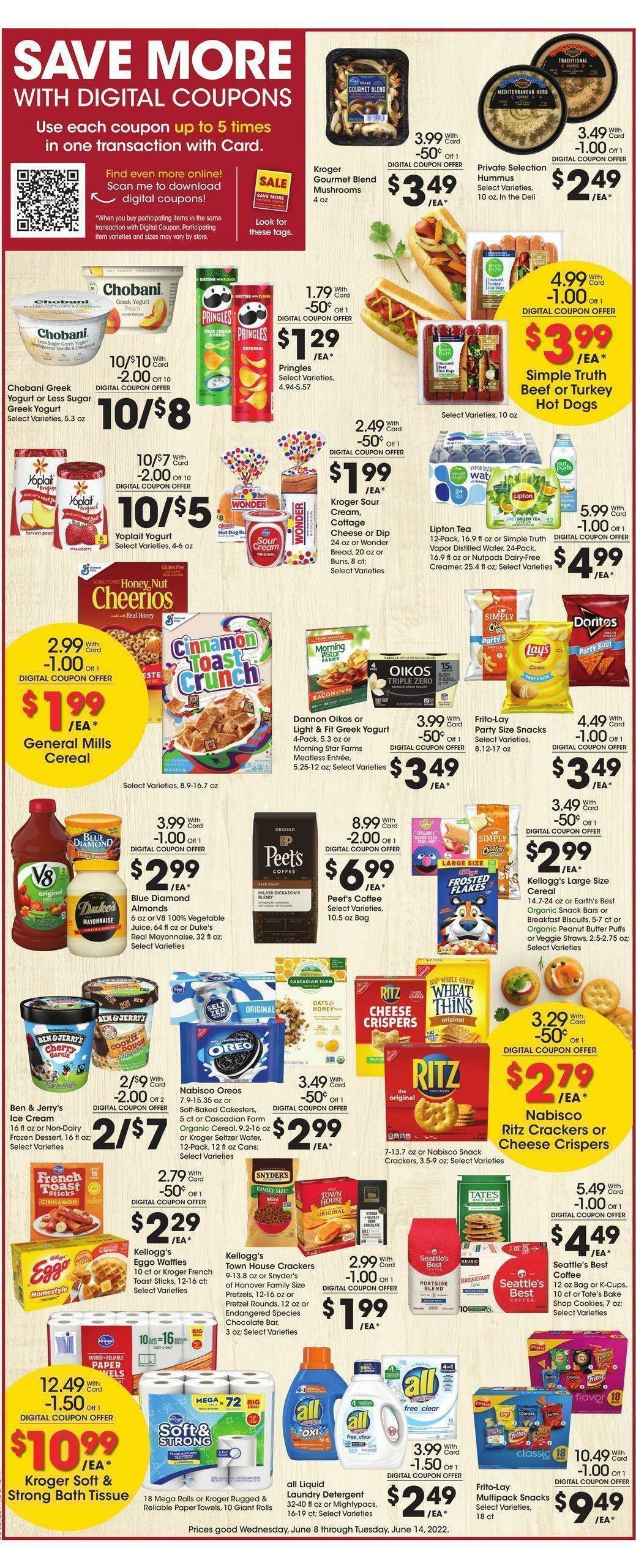 Kroger Weekly Ad from June 8