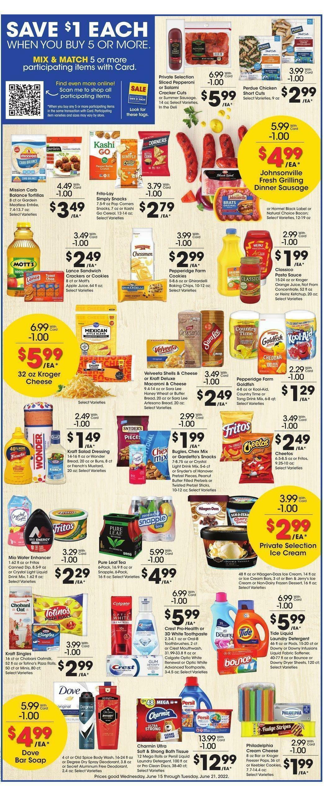 Kroger Weekly Ad from June 15