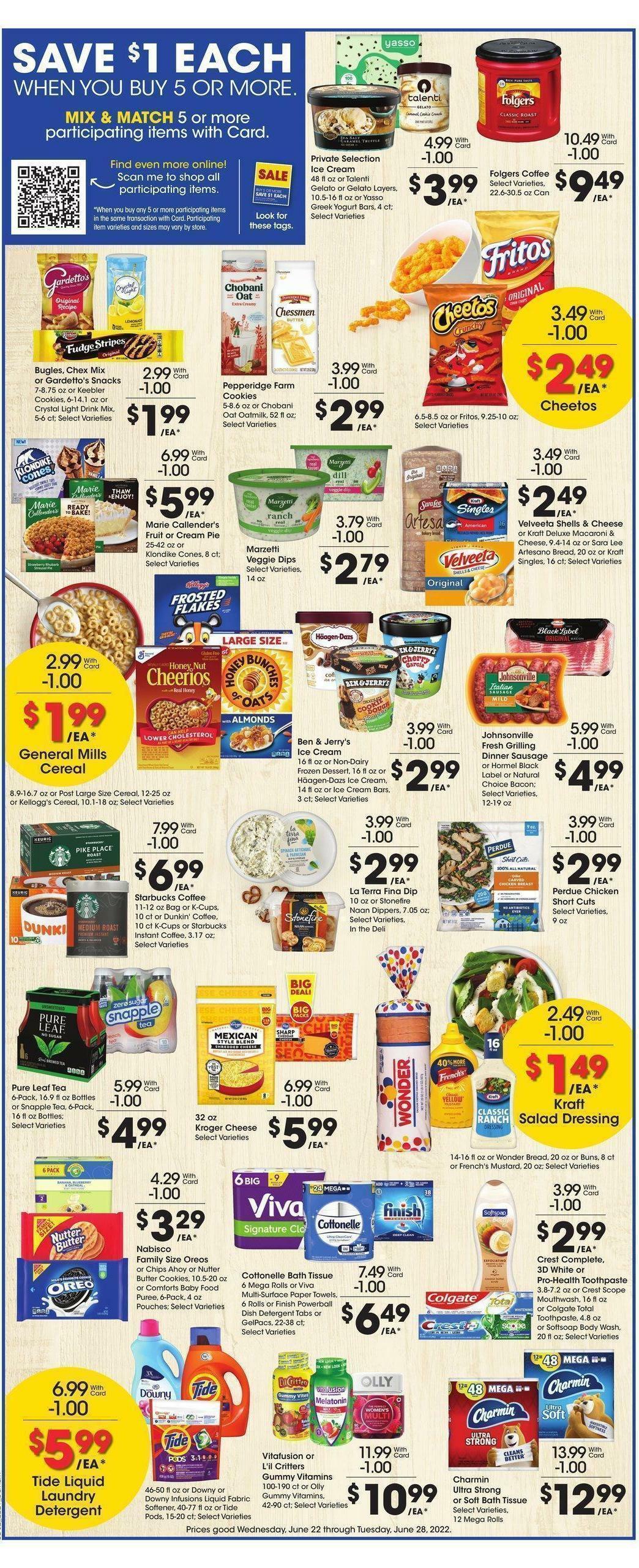 Kroger Weekly Ad from June 22
