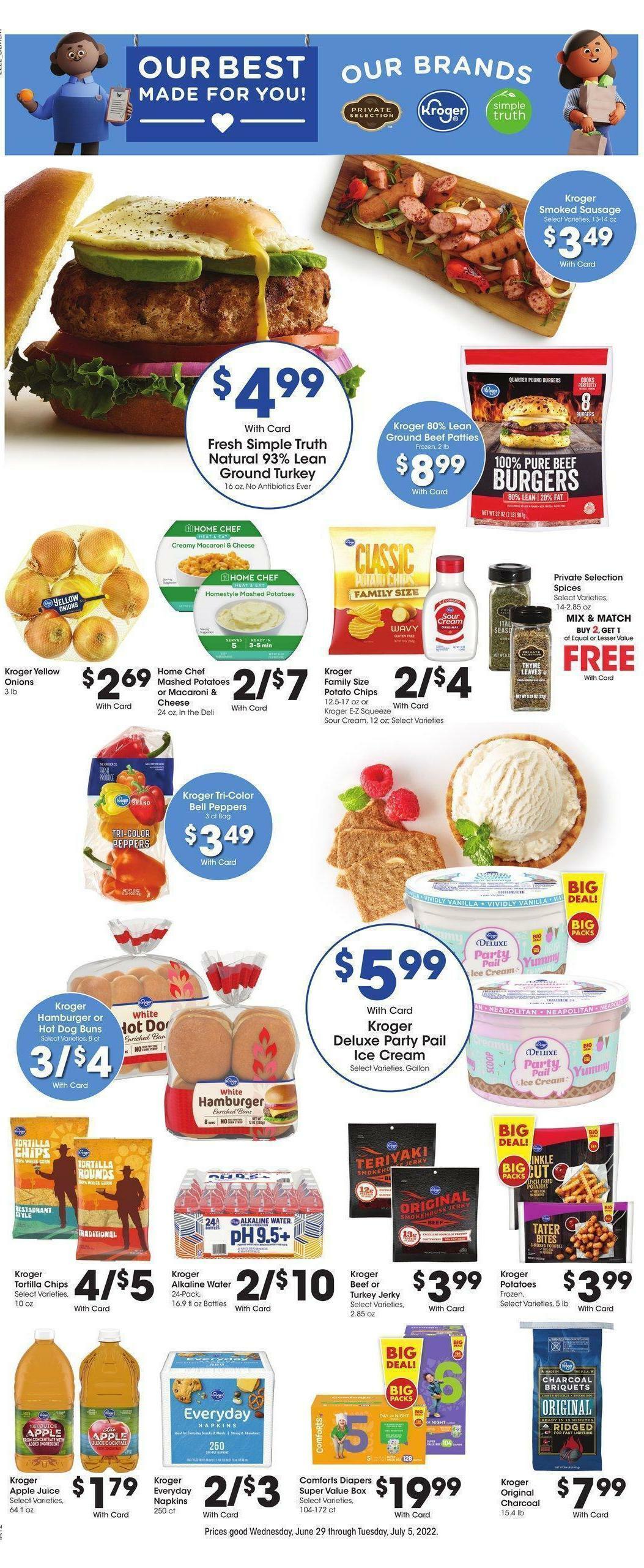 Kroger Weekly Ad from June 29