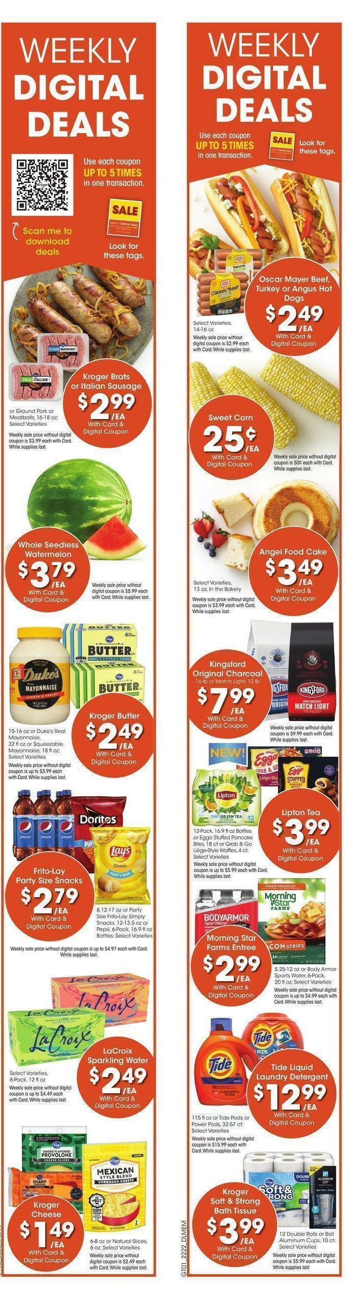 Kroger Weekly Ad from June 29