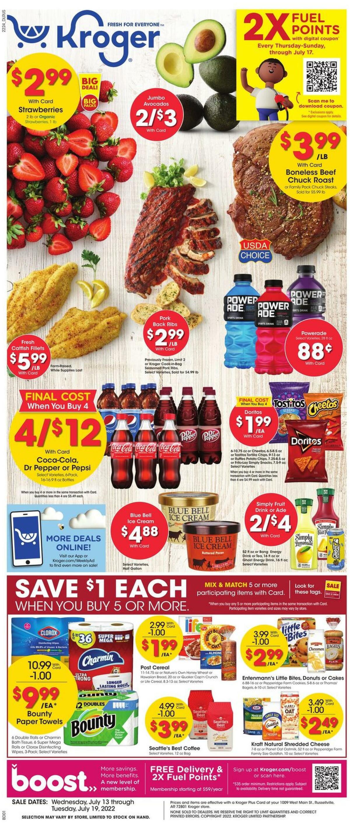 Kroger Weekly Ad from July 13