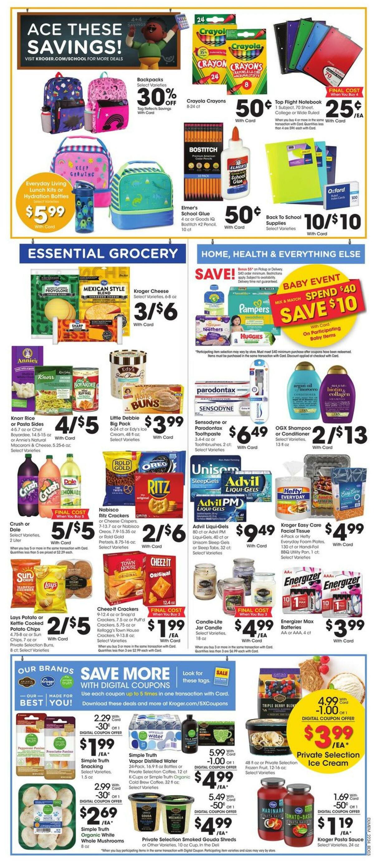 Kroger Weekly Ad from July 13