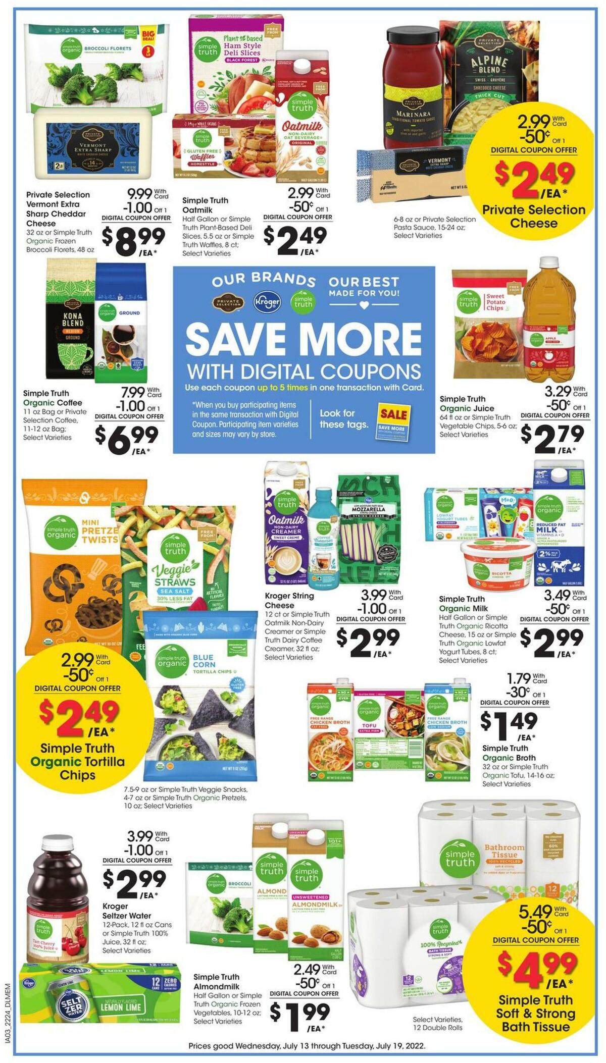 Kroger Weekly Ad from July 13