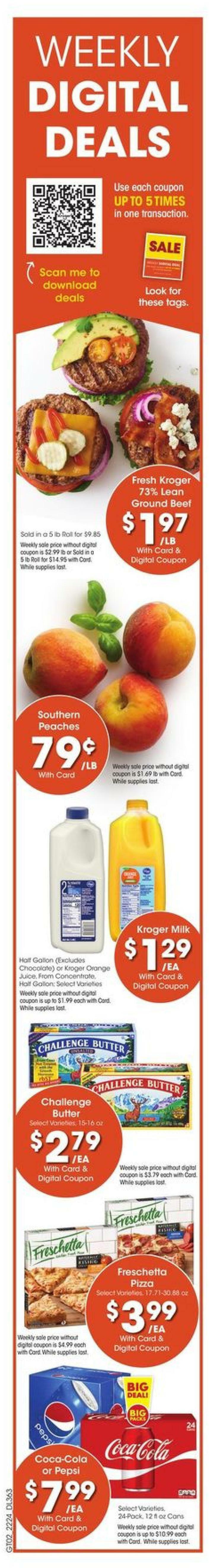 Kroger Weekly Ad from July 13