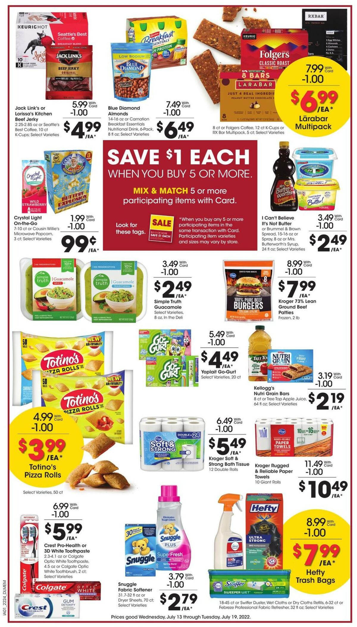 Kroger Weekly Ad from July 13