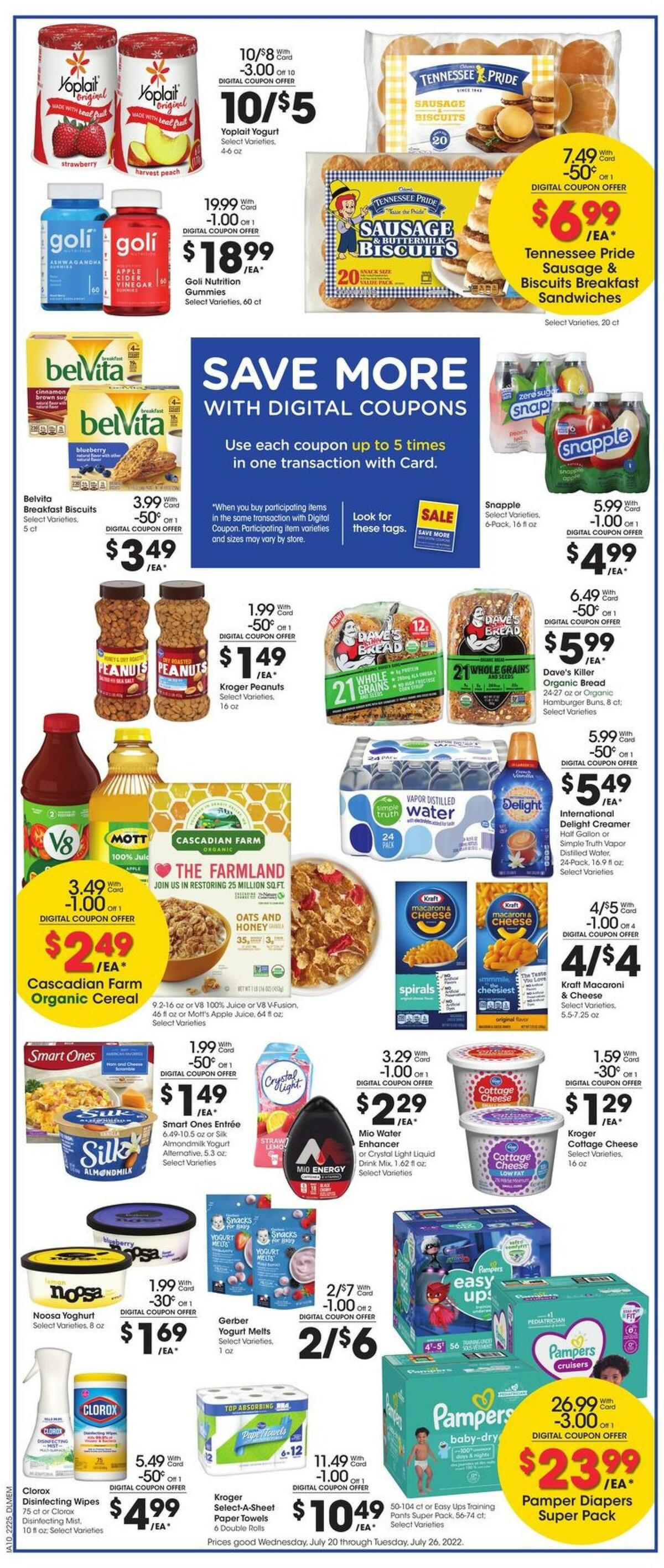 Kroger Weekly Ad from July 20